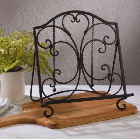 METAL COOKBOOK STAND - Picture 2 of 3